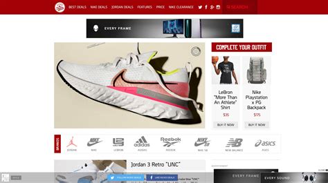 sneaker websites that sell.